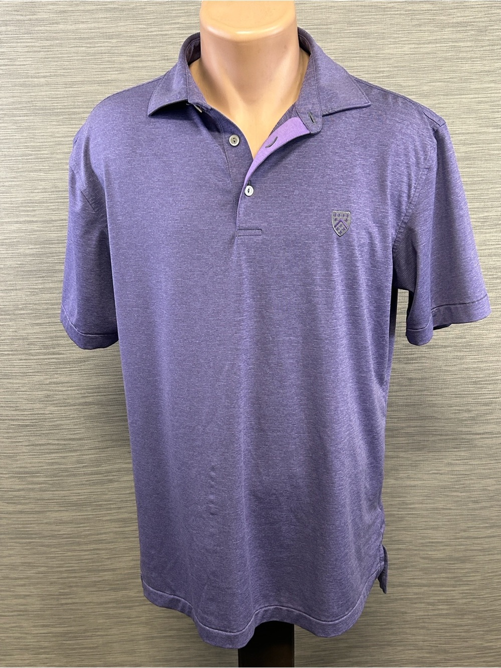 Peter Millar Summer Comfort Men's Purple Polo Shirt.  M